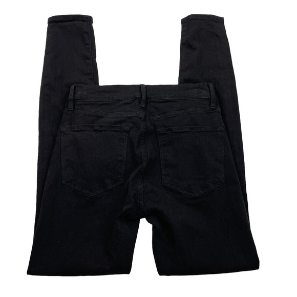 Frame Womens Black Le High Skinny High Rise Pants Size 26 - Picture 1 of 11